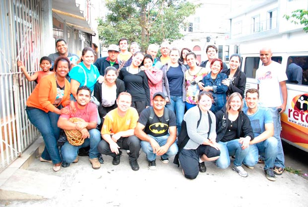 Equipe da comunidade em Iracemápolis integrou ação em São Paulo (oto: Divulgação Missões Ágape Iracemápolis)