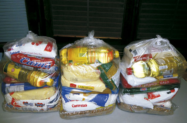 Alimentos arrecadados irão ser distribuídos pelo Fundo Social (Foto: Gazeta de Iracemápolis)