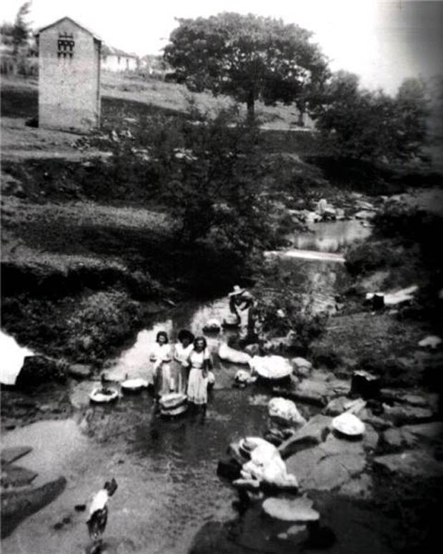 Ribeirão Cachoeirinha, onde as mulheres lavavam roupas