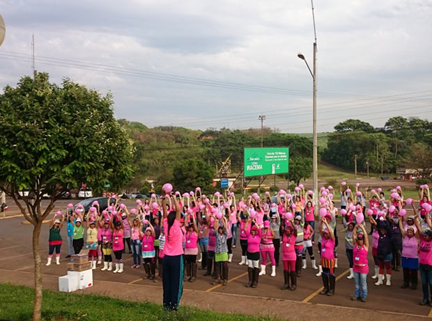 Empresa aborda câncer de mama com os funcionários (Foto: Divulgação)