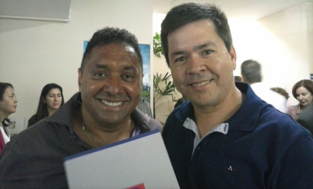 Deputado Tiririca e Ralf Silva: ambos são do PR (Foto: Divulgação)