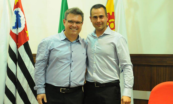 Fabio e Messias representam a coligação “Unidos para o futuro” (Foto: Divulgação)