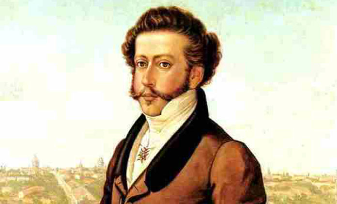 Em 7 de setembro de 1822, Dom Pedro I deu o brado
retumbante de "independência ou morte" (Foto: Domínio Público)