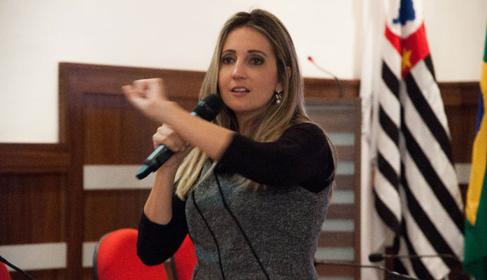 Márcia Baldini assumiu a Promoção Social na gestão de Fábio Zuza (Foto: Assessoria de Imprensa da PMI)
