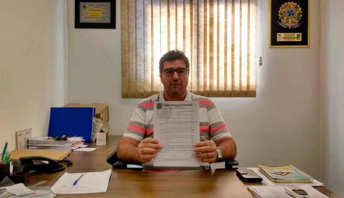 Vereador aguarda resposta do Executivo (Foto: Assessoria de Imprensa da CMI)