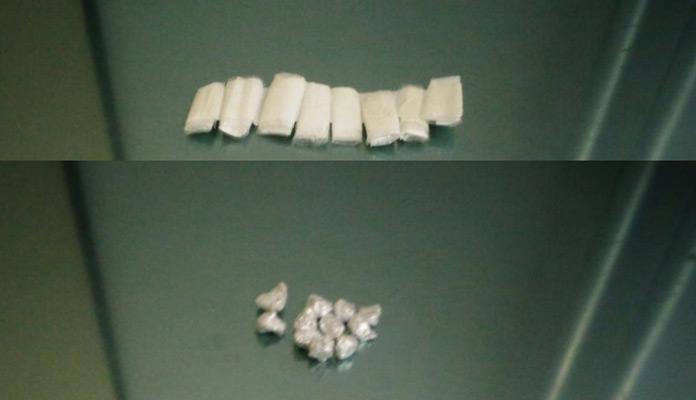 Drogas encontradas com o suspeito (Foto: Divulgação GCM)
