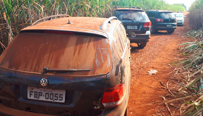 Carros foram localizados pela GCM e pela Polícia Civil  (Foto: Guarda Municipal)