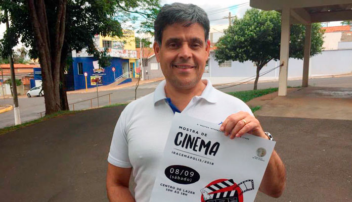 Reinaldo: "Evento se chama Zé do Cinema; serão exibidos 22 curtas-metragens" (Foto: Assessoria de Imprensa da PMI)