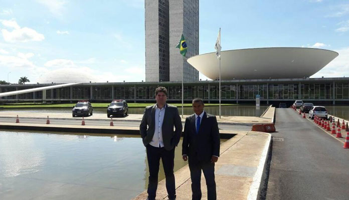 Vereadores em Brasília (Foto: Divulgação)