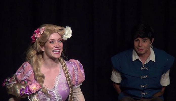 Cena de "Rapunzel", que começa às 16h no Teatro Virgínio Ometto (Foto: Eduardo Falcão)