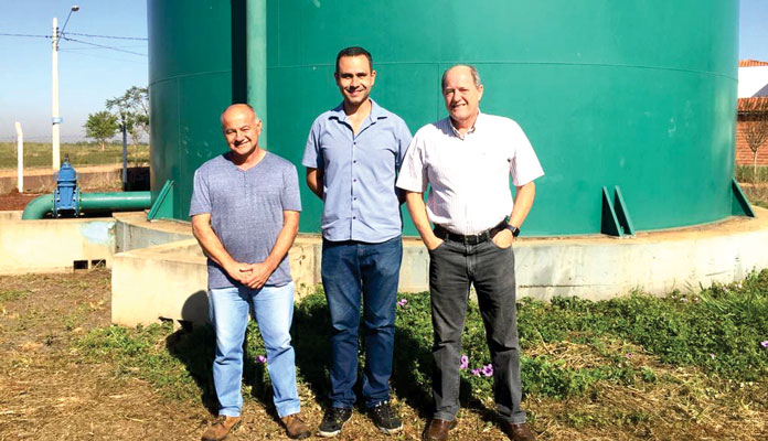 Berinha (SAE), Messias (vice-prefeito) e Paulo (engenheiro), em vistoria no Paineiras (Foto: Divulgação)