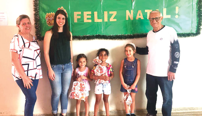 Premiação na Creche "Denise Elizabeth Faulborn Denardi" (Foto: Divulgação)