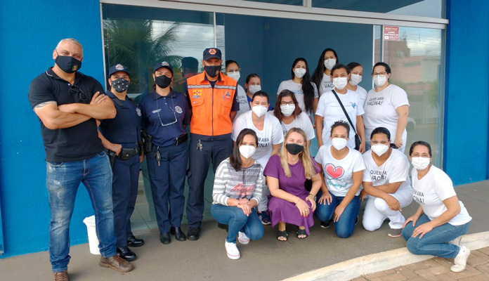 Ação ocorreu das 8h às 12h na Unidade de Saúde Noé Franco de Campos, no Residencial Aquárius (Foto: Divulgação)