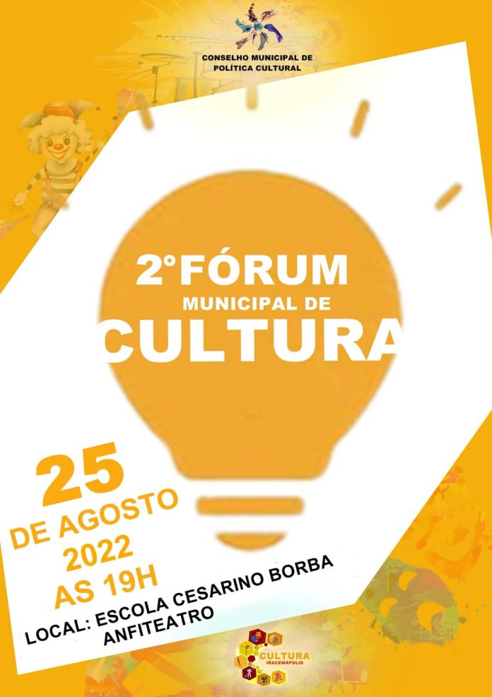 O convite para participação no fórum é aberto a toda população (Foto: Divulgação)