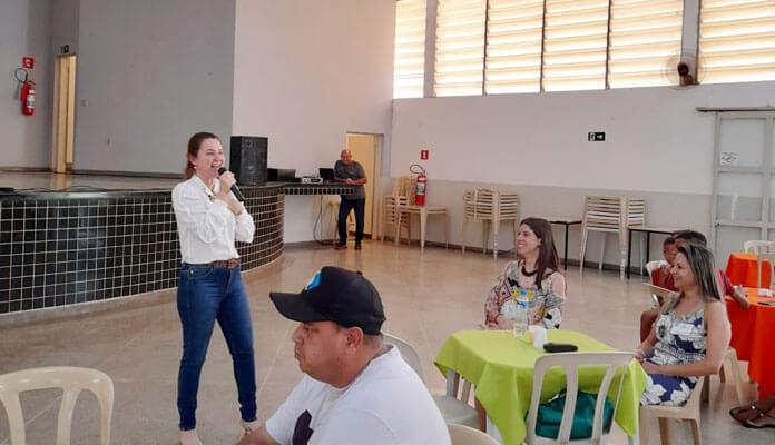 “Agradeço à toda equipe do CRAS, do nosso Social, pelo cuidado e atenção com nossas crianças”, destacou a prefeita (Foto: Divulgação)