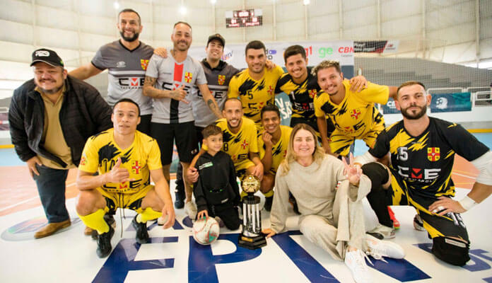 No total a equipe encerrou a competição com 39 gols marcados e teve como artilheiro o atleta Felipe Honorato com 11 gols (Foto: Leonardo Corrêa / OA Eventos)