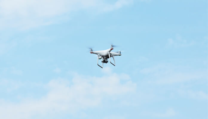 Drone vai sobrevoar regiões com casos confirmados (Foto: Divulgação)