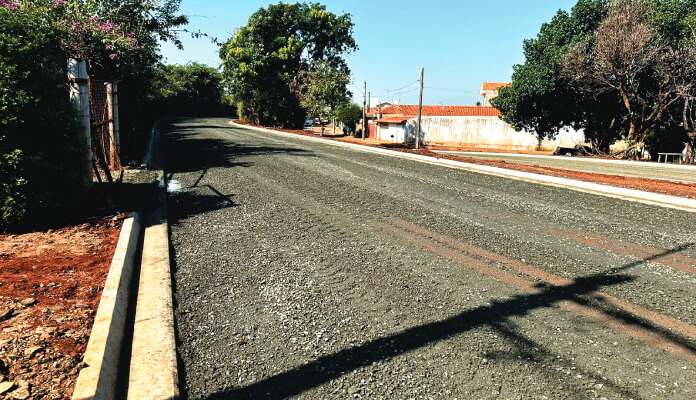 Obras de asfaltamento na rua João Basso tem início