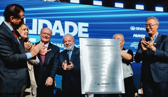 Prefeita Nelita Michel celebra geração de empregos com inauguração da fábrica da GWM em Iracemápolis