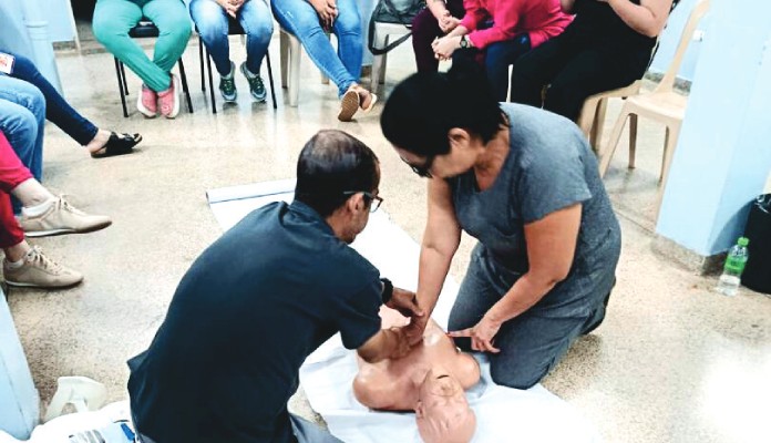 A FOTO treinamento saude